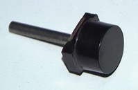 TASTO TONDO NERO NEUTRO DMG