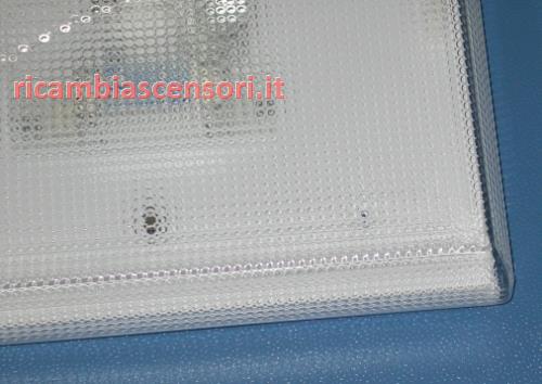 Ricambi Per Plafoniere Neon : Ricambi per cabine ascensori plafoniera cabina bianca neon